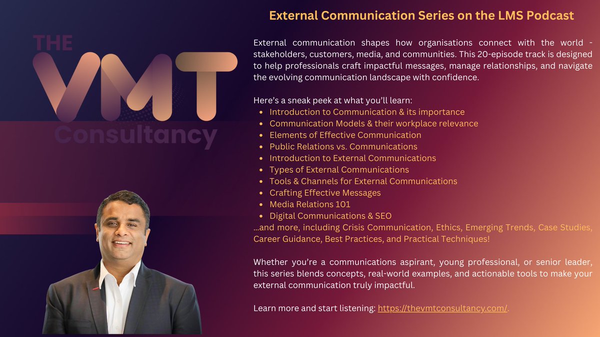 THE VMT Consultancy tweet media