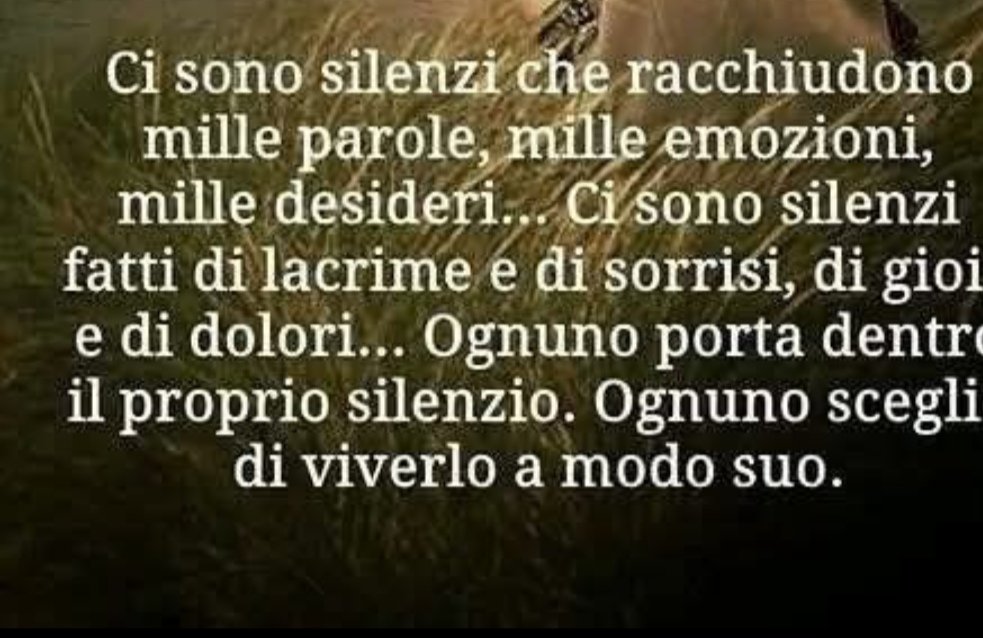 Buongiorno a tutti.