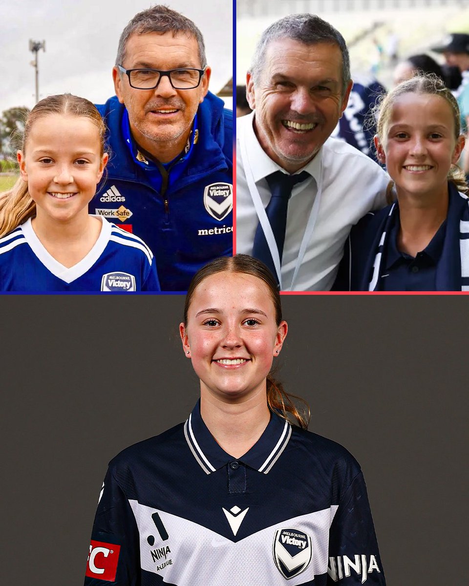 The first female to progress through <a href="/gomvfc/">Melbourne Victory</a>'s entire academy pathway 🥹💙 17-year-old Poppy O’Keeffe just made history!

Her journey at the club began at just 10 years of age, when Geoff Hopkins spotted her "dominating" in a match against the boys.

Originating from Wangaratta -