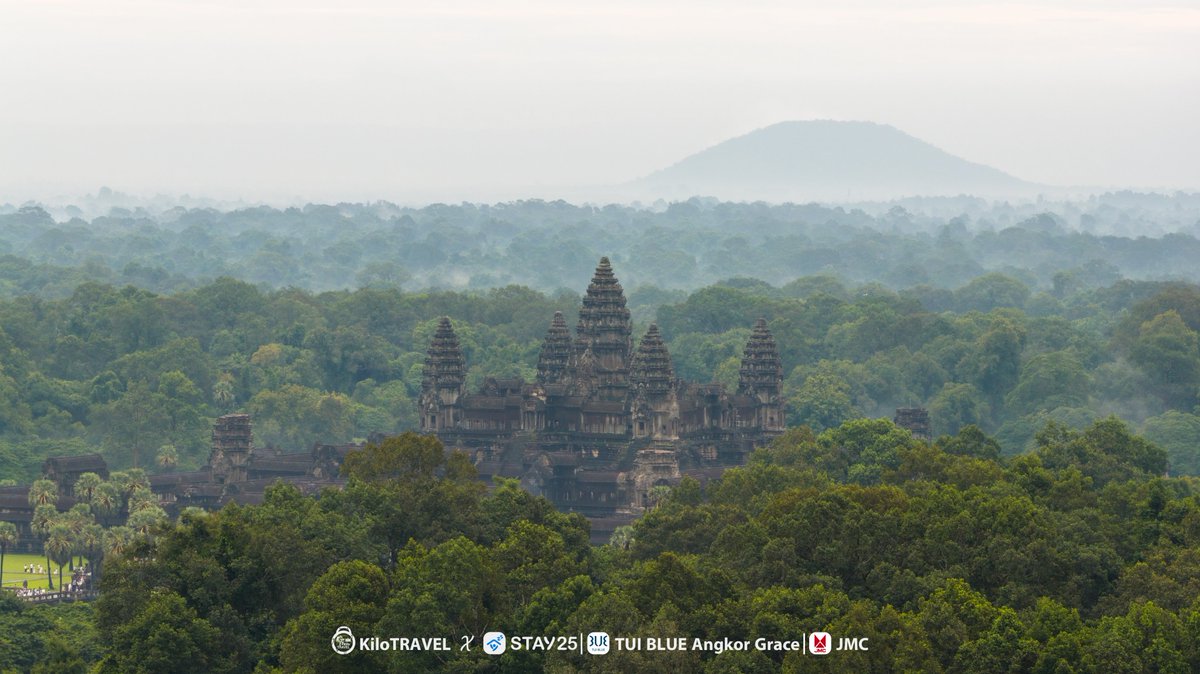 TravelKilo94308's tweet photo. @kilo_travel #GreenSeason
Welcome to Angkor Wat Equinox
Visit Angkor — the Kingdom of Wonder!
Produced by: #KiloTRAVEL x ក្រសួងទេសចរណ៍ Ministry of Tourism, Cambodia x Stay25 by SpaciaNet x TUI BLUE Angkor Grace Wellness Resort x JMC AUTO Cambodia https://t.co/jq118SETfM