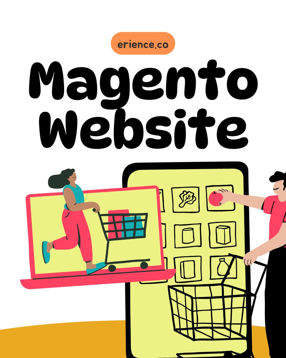 ErienceINT's tweet image. Ready to scale your online store??...
Magento delivers speed, flexibility & power for serious eCommerce growth! 🛒💻
Let’s build your custom Magento site today.
👉 erience.co
#Magento #eCommerce #WebDevelopment #Magento2 #OnlineStore