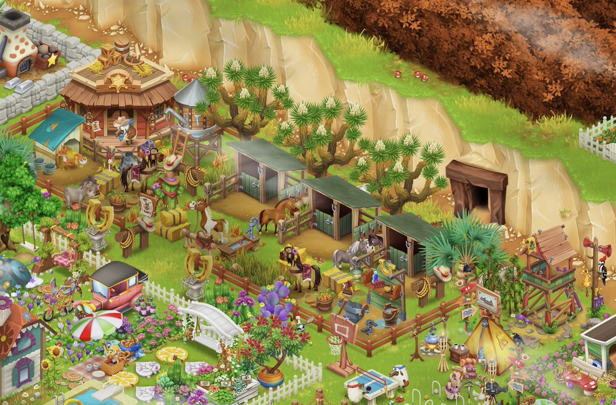 Sejak redekor, aku suka sekali sama kandang kudaku :3

nanti kalo lahan seberang udah full kebuka, akan kubuat kandang kuda yang lebih gede lengkap dengan area pacuan kuda itu 🤠🤠🤠🤠🤠