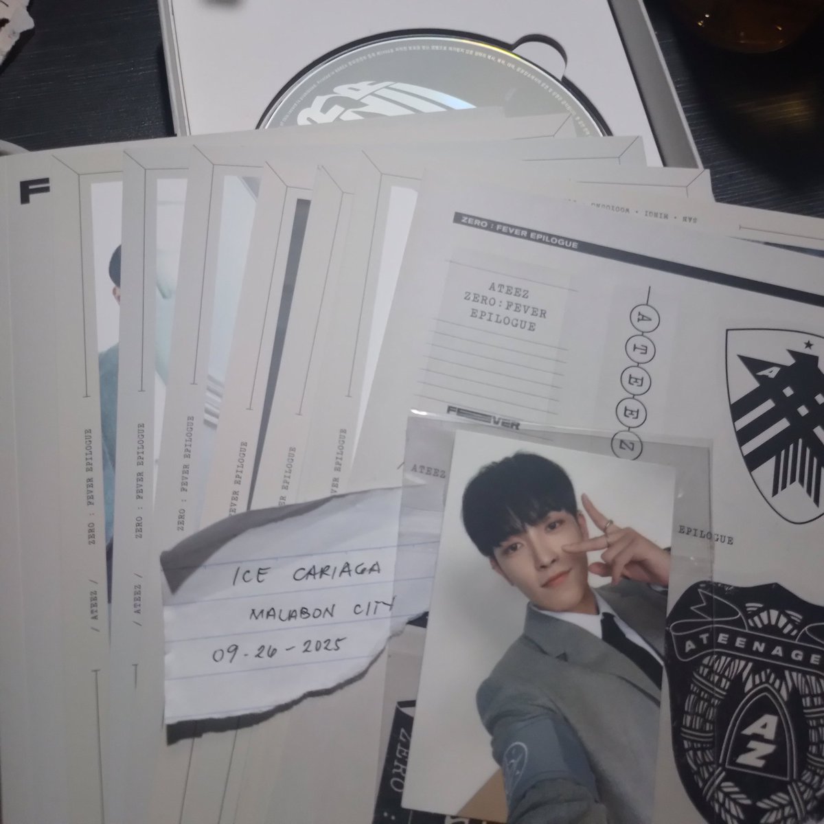 reysterays_'s tweet photo. wts lfb ph onhand | inch! ꒱

ATEEZ ZERO : FEVER EPILOGUE UNSEALED W/ PCS

📍 malabon city
💸 gcash / maya / seabank
🚚 jnt lalamove ggx
╰ mint condi, x sensi
╰ reply / dm me

🏷 a diary z ver version album photocard seonghwa hongjoong yunho yeosang san mingi wooyoung jongho https://t.co/7XGTS61CNU