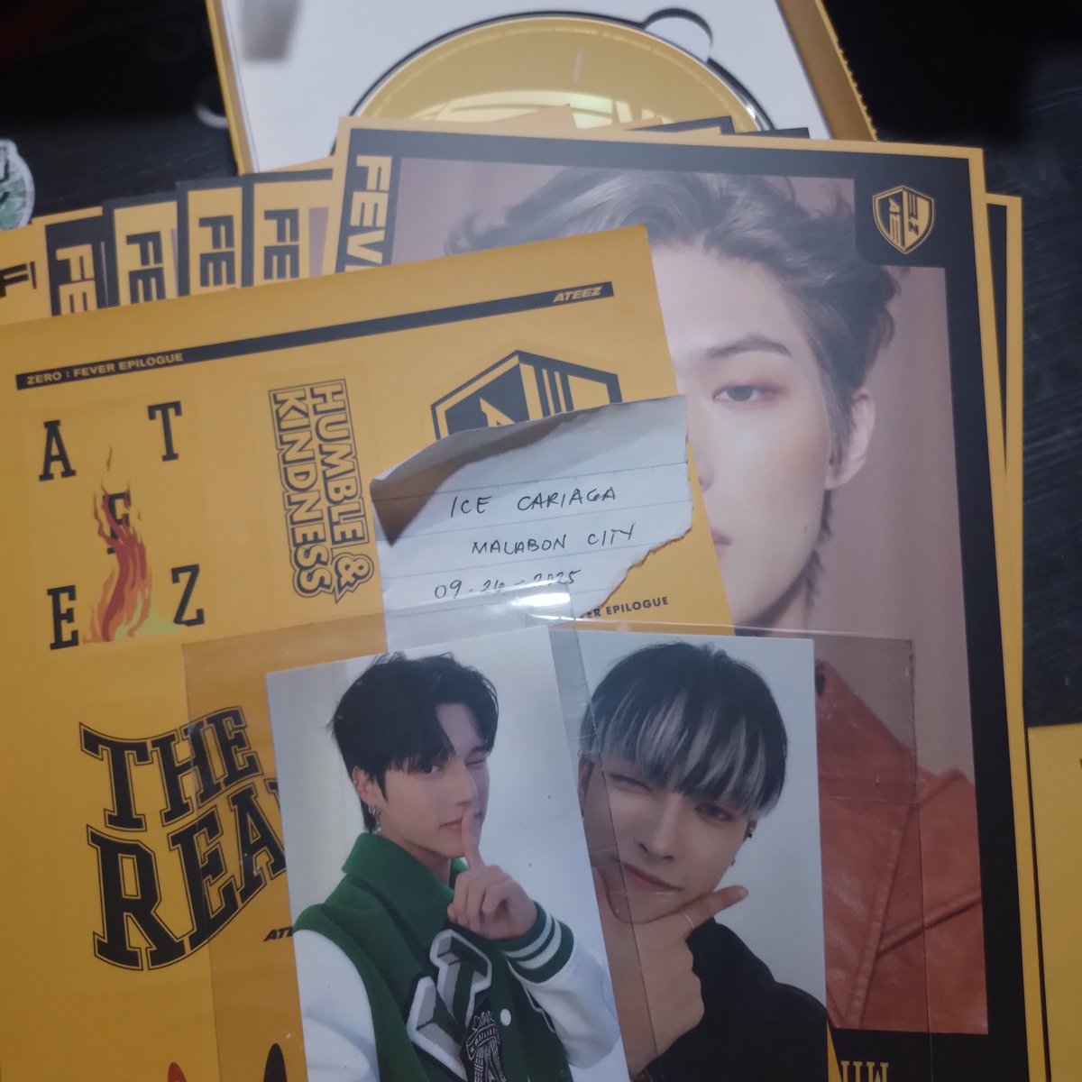reysterays_'s tweet photo. wts lfb ph onhand | inch! ꒱

ATEEZ ZERO : FEVER EPILOGUE UNSEALED W/ PCS

📍 malabon city
💸 gcash / maya / seabank
🚚 jnt lalamove ggx
╰ mint condi, x sensi
╰ reply / dm me

🏷 a diary z ver version album photocard seonghwa hongjoong yunho yeosang san mingi wooyoung jongho https://t.co/7XGTS61CNU