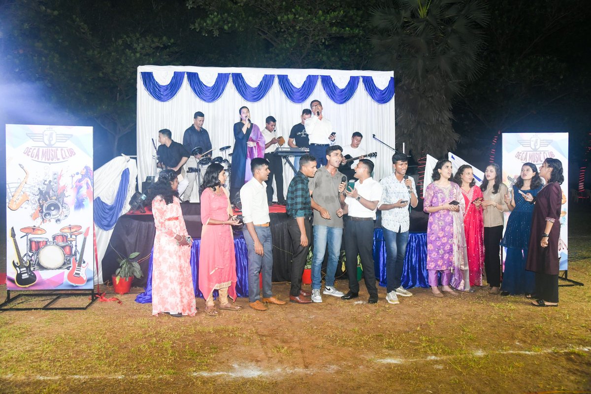 🎶 Unveiling the Dega Music Club!

🎶 The Music Club was inaugurated at <a href="/IN_Dega/">IN_Dega</a> with an evening filled with the voices of Dega Personnel—blending song, poetry and performance into one vibrant celebration. 🎸🥁🎤

🎶From soulful solos to energetic ensembles, the night echoed with