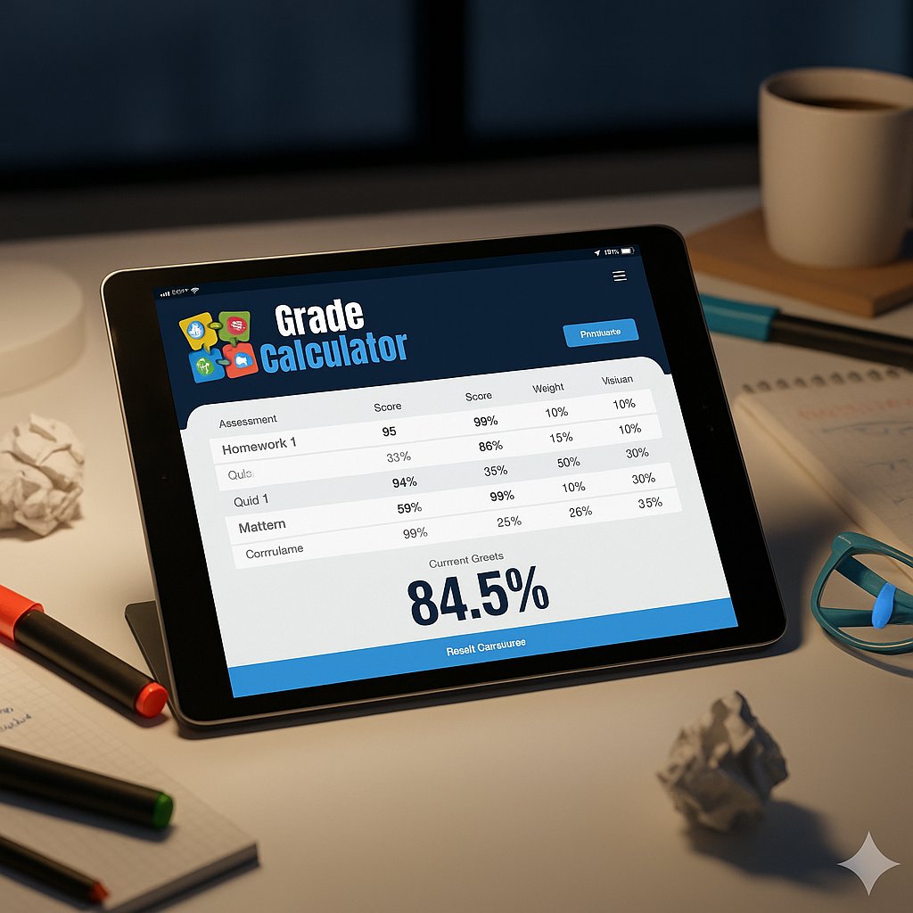GradCalculator's tweet image. Tired of manual grade calculations? Let gradcalculator.com handle it for you! Our tool makes it effortless to see where you stand and plan for success. Try it now! #GradeCalculator #StudentLife #AcademicSuccess