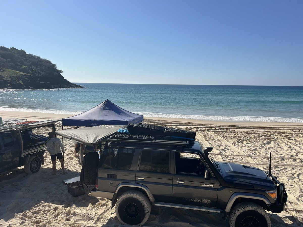 Weekends up the beach.