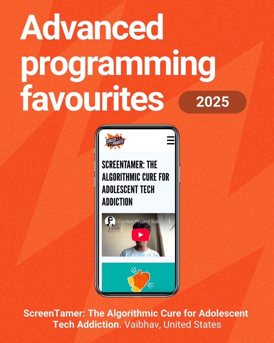 RaspberryPi_org's tweet image. Advanced Programming at #CoolestProjects2025 showed young makers turning code into real-world solutions, from smart traffic systems to custom drones and apps promoting healthy habits.
Take a look at the judges’ favourites 👇
#CoolestProjects #CodingForKids #Advanced