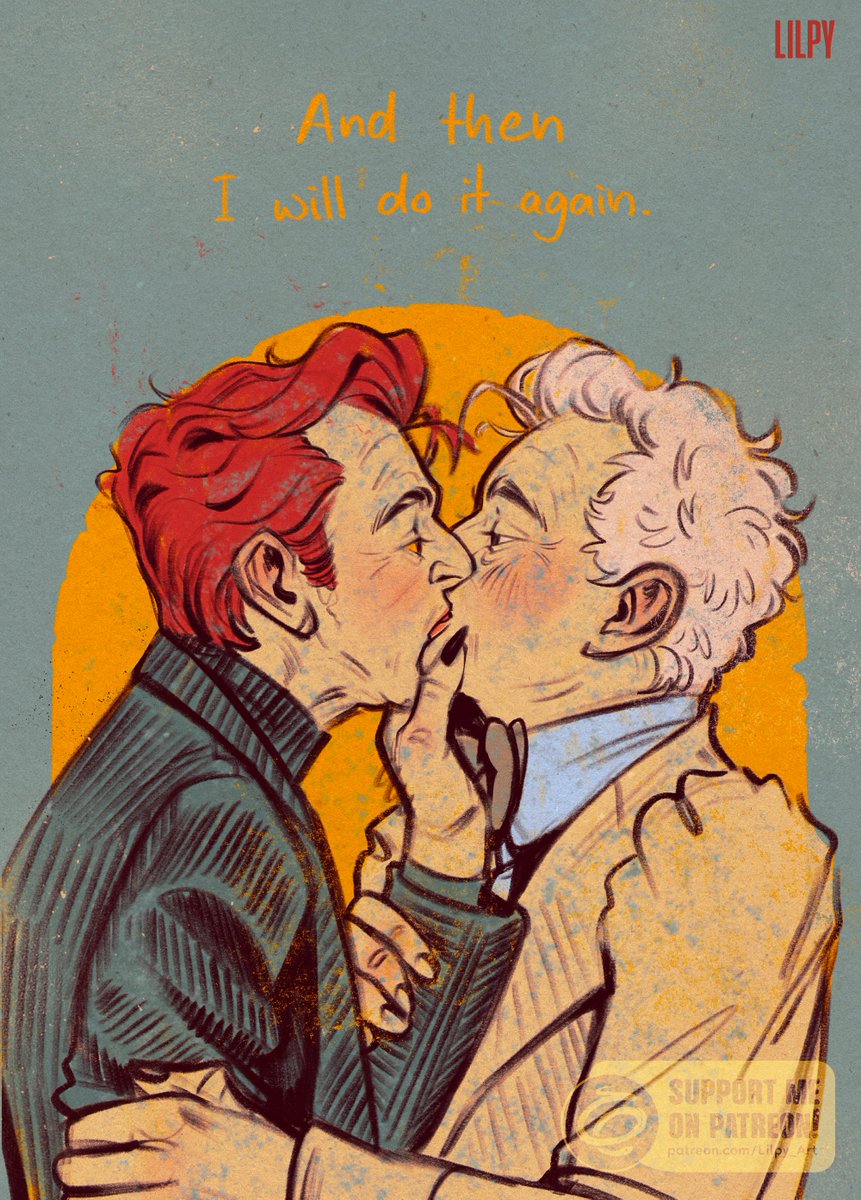 😘
And they will do it again and again and again and again...

#GoodOmens #aziracrow