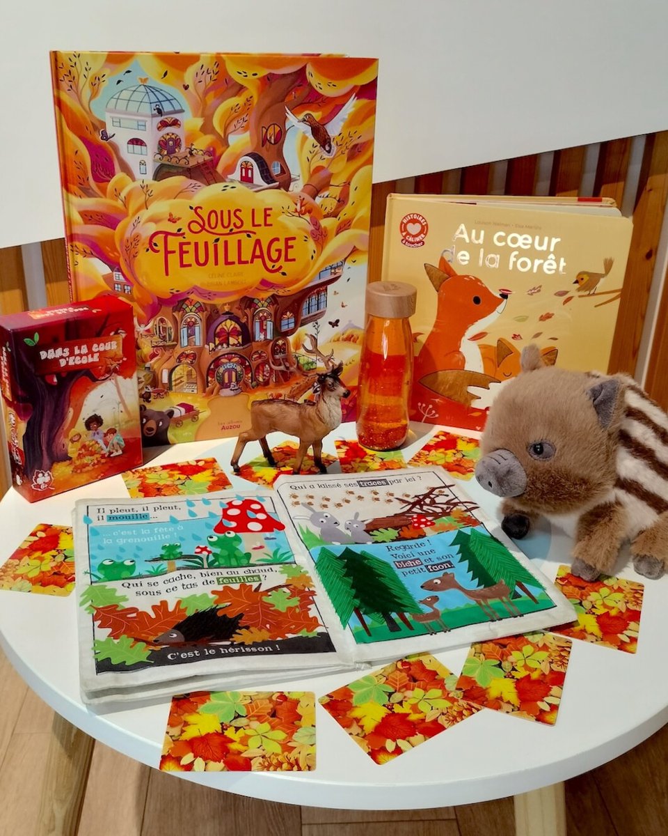 🍂✨ L’#automne est là... ✨🍁

🧸 Des #peluches à câliner,
📚 des #livres pour s’évader,
🎲 des #jeux de société pour s’amuser,
👶 des #jouets d’éveil pour s’émerveiller,
🦸‍♂️ des figurines pour imaginer,
… et bien plus encore à découvrir ! 🍁

#Autumn #autumnvibes