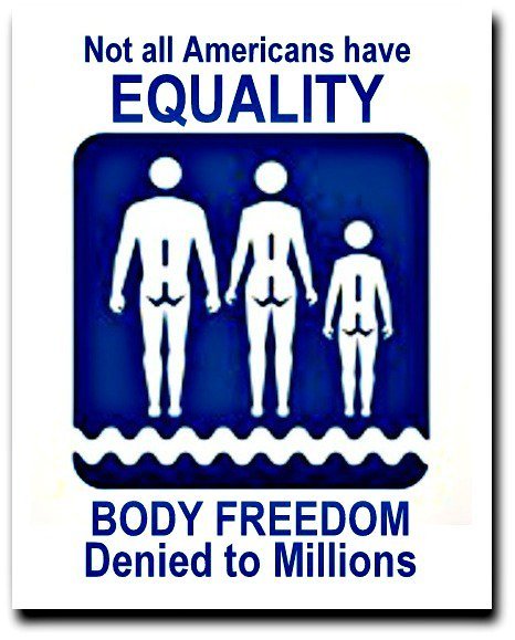 A God Given Right!!! 
Denied by Millions of Followers of Evil Influence. 
It's time to pull your head out of your sand collection!
#LiveLifeNatural #Naked #Naturism #Naturist