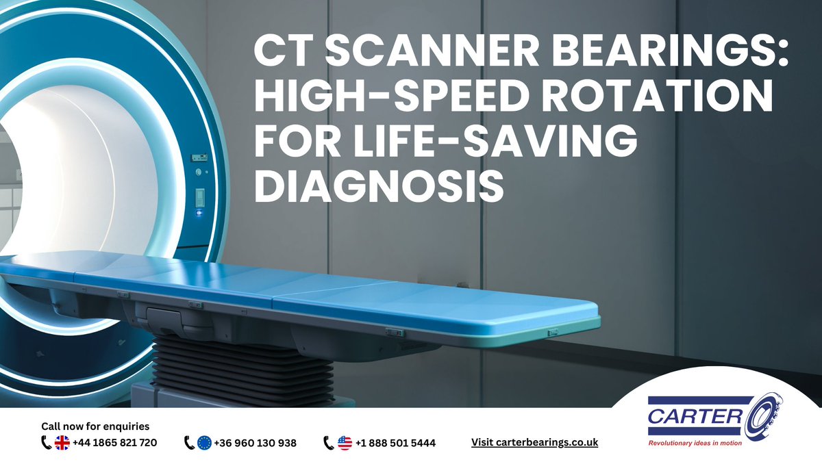 carterbearings's tweet image. CT reality: 300 RPM rotation of 1000kg+ X-ray gantry. Perfect balance essential - vibration = failed diagnosis. Precision saves lives. #CTScanner #MedicalImaging