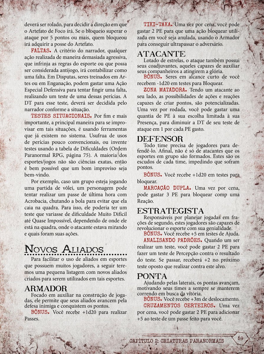 Estão preparados para apostar suas vidas em campo?