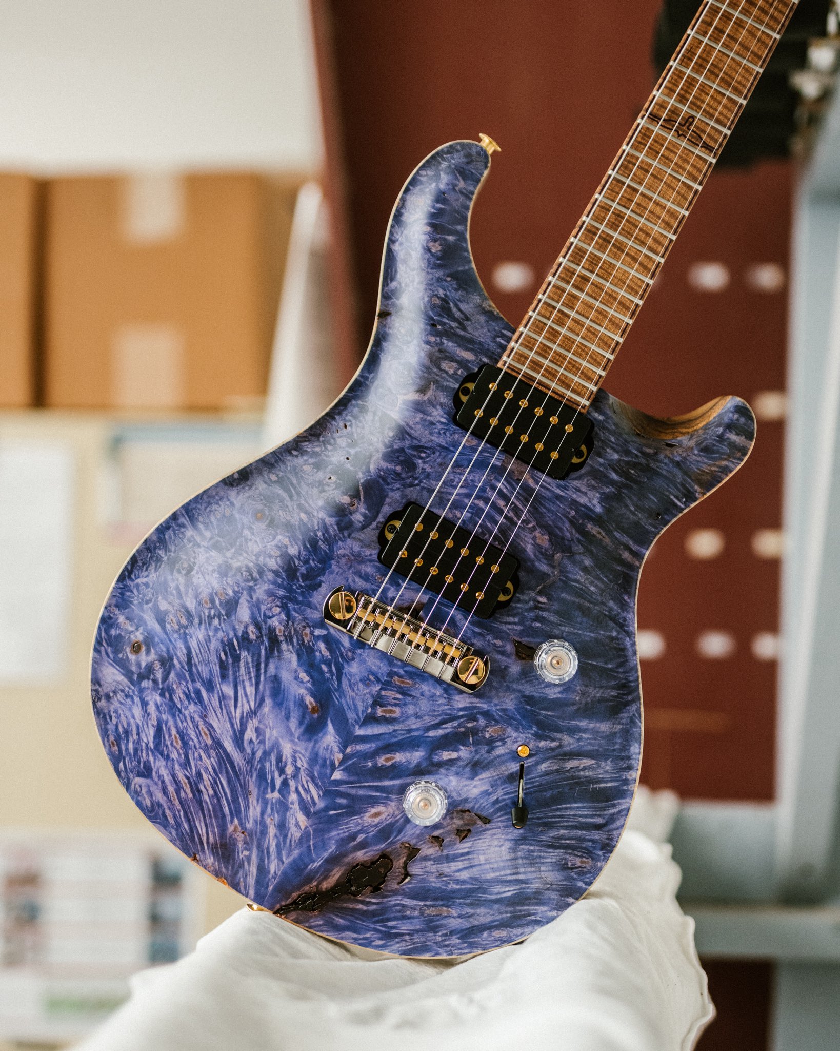 K*i様 PRSギター PRS Custom 22 Quilted Maple - Aquableux | Sweetwater