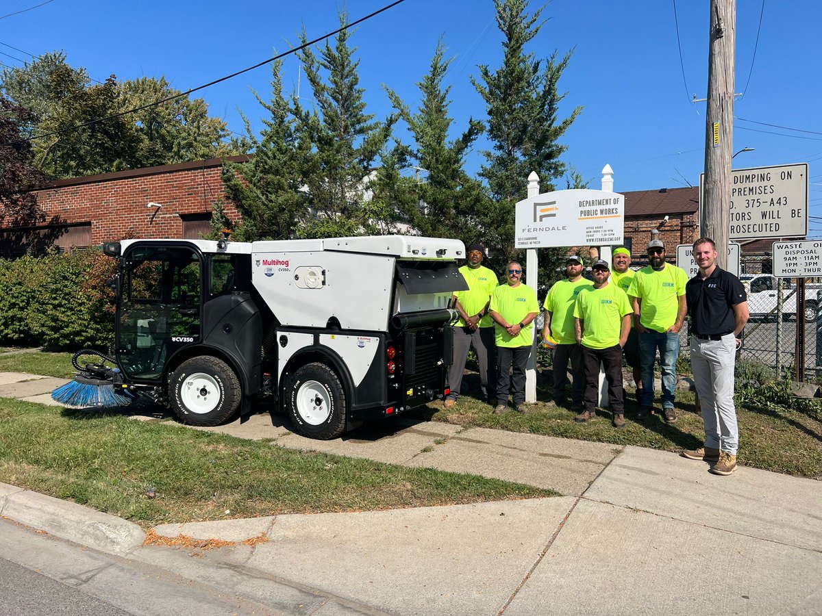 We’re excited to share that a Multihog CV sweeper has recently been delivered to Ferndale's Department of Public Works, courtesy of our trusted dealer Brown Equipment Company BEC.

Here’s to cleaner streets and efficient maintenance! Happy sweeping!

multihog.co/754c8b