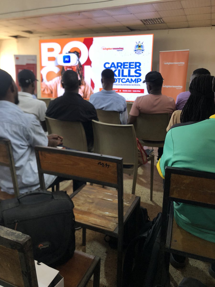 TechlogUG's tweet image. Attending a Career Skills BootCamp by @BrighterMonUG Multitech Business School 
Wonderful facilitation on Career search skilling. Amazing facilitation 👍