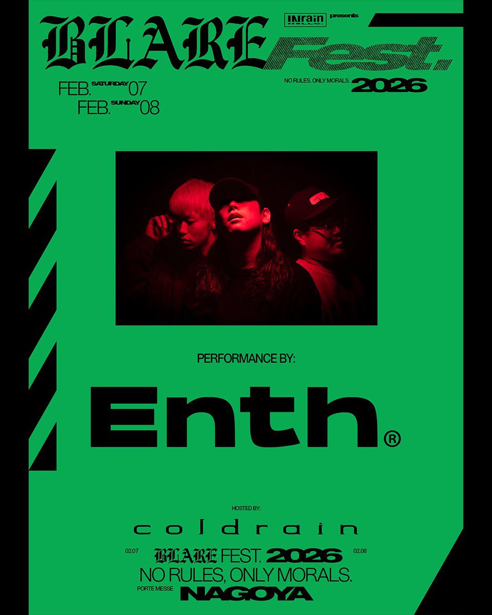 ENTH セット PHOTO＆REPORT!!! ENTH | VIVA LA ROCK 2025