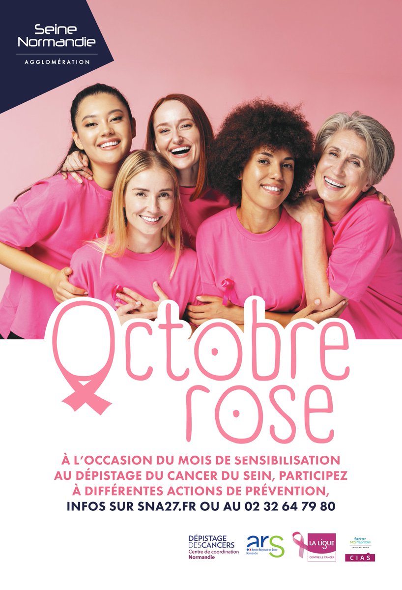🎗️ Octobre Rose : Vernon se mobilise ! 

🏍️ On roule pour octobre rose : Dimanche 12 octobre
Parade moto, baptêmes, tombola, concerts, tatoueurs...
Plus d'infos 👉 Facebook Dark Wolf moto asso 

🏃 Une voie pour elles : Dimanche 19 octobre
Marche ou course (5 km ou 10 km) ouverte