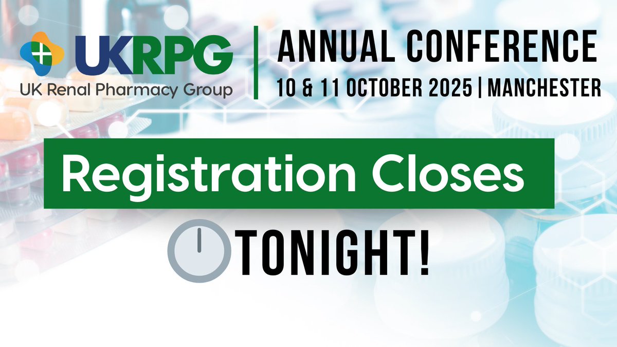 UK Renal Pharmacy Group tweet media
