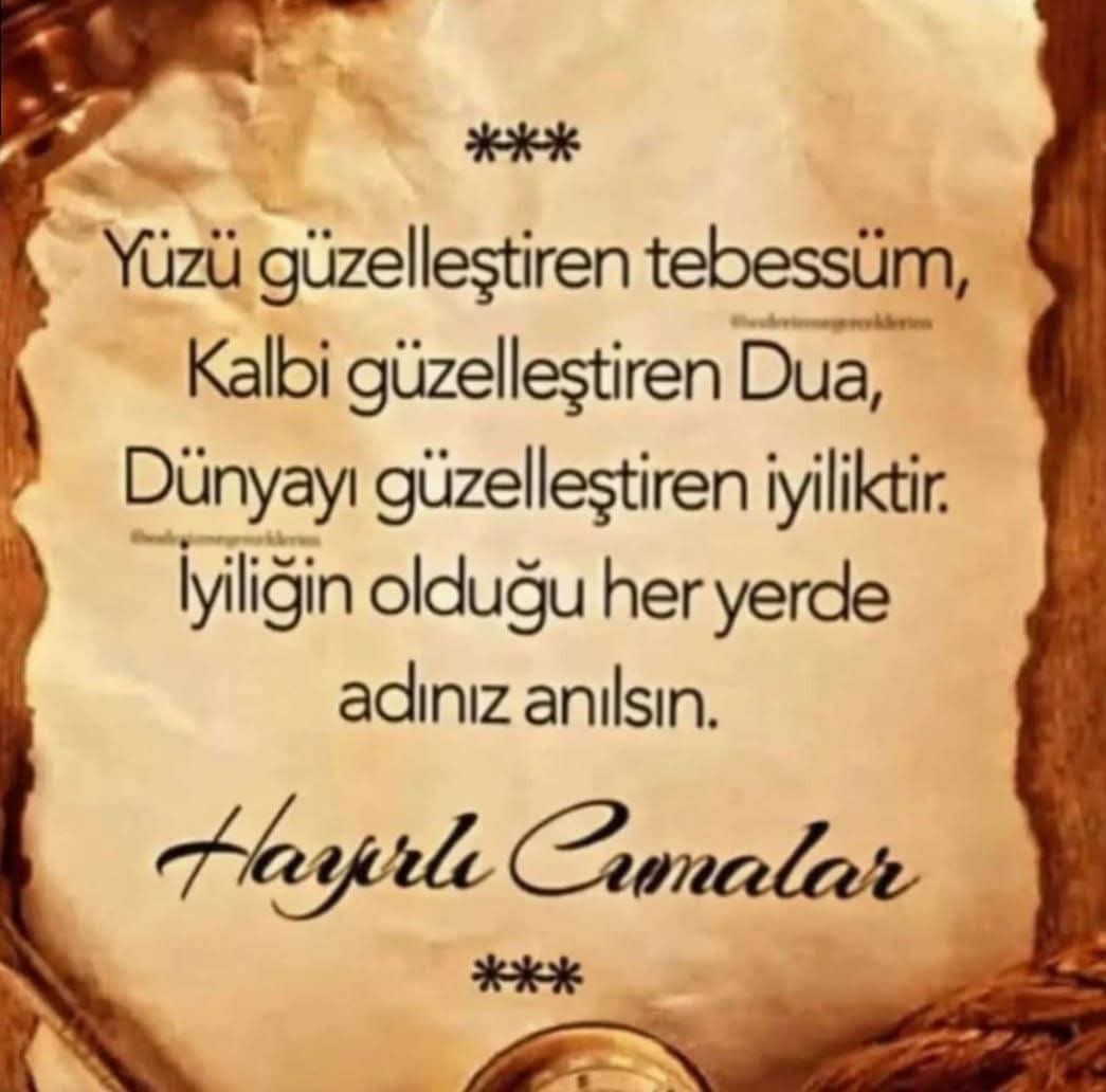 Vefat eden tüm mümin ve müminat için dualarımız 
semaya yükselsin. Rabbim rahmetinle muamele eylesin. 
Hayırlı Cumalar.

#vefat