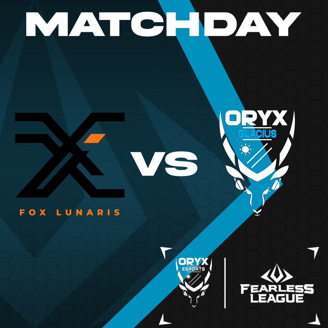 🎥 FEARLESS LEAGUE – SPLIT 2 STREAM ANNOUNCEMENT ⚔

🎮 Matchup: Fox Lunaris vs Oryx Glacius
🗓 Date: 28-09-2025
🕒 Time: 16h00 SAST
📍 Stream: twitch.tv/13lator

💬 Who are you backing to win? Let us know in the comments and don’t miss a second of the action!