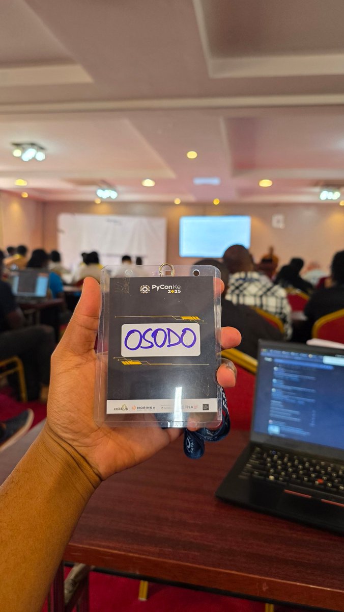 b1ackd0t's tweet image. Attending @PyconKenya  #pyconke