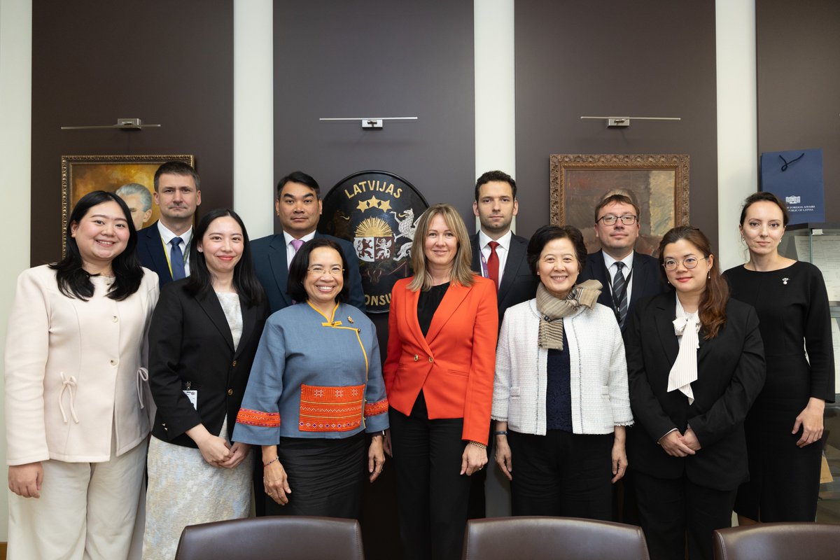 On 25 September, Riga hosted Latvia-Thailand 🇱🇻🤝🇹🇭 political consultations. 📌 Focus on: the advancement of bilateral relations, prospects for economic &amp; trade cooperation, &amp; topics high on the international and regional security agendas.
mfa.gov.lv/en/article/for…
