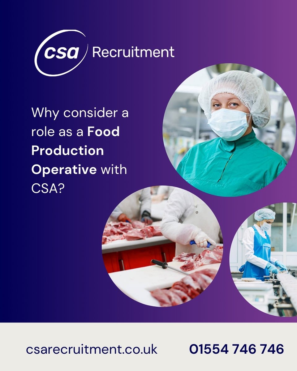 csarecruitment_'s tweet image. ✅ Temporary roles to fit your schedule
✅ Transport provided at select sites for easy commuting
✅ Gain experience in a fast-paced, rewarding environment

Get started quickly with CSA
🔍 Take a look at our latest vacancies
csarecruitment.co.uk/job-category/f…

#CSARecruitment #TemporaryWork