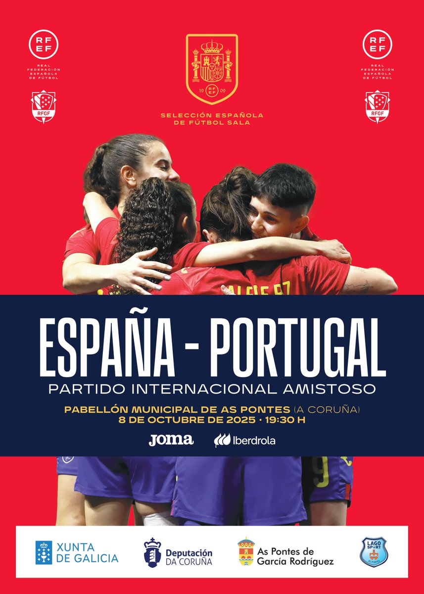 ⏳ 𝑻𝑰𝑪, 𝑻𝑨𝑪, 𝑻𝑰𝑪, 𝑻𝑨𝑪...

🔥 Xa queda menos para ver á TRICAMPIOA DE EUROPA na nosa terra!

🎟️ Lembra que xa están á venda as entradas para o dobre amigable da <a href="/SEFutbolFem/">Selección Española Femenina de Fútbol</a> ante Portugal

🔗 tickets.rfef.es