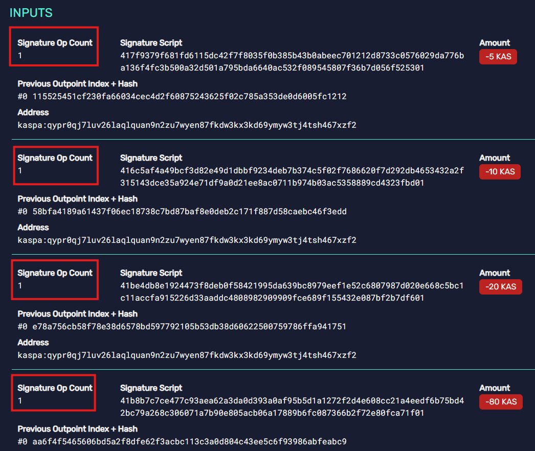 DesheShai's tweet image. Pressing concerns about the KEF $kas bridge (only visible after launch).

The bridge address (taken from kaspafoundation.gitbook.io/kurve-docs/int…) is kaspa:qypr0qj7luv26laqlquan9n2zu7wyen87fkdw3kx3kd69ymyw3tj4tsh467xzf2.

If you look up the bridge address in the block explorer…