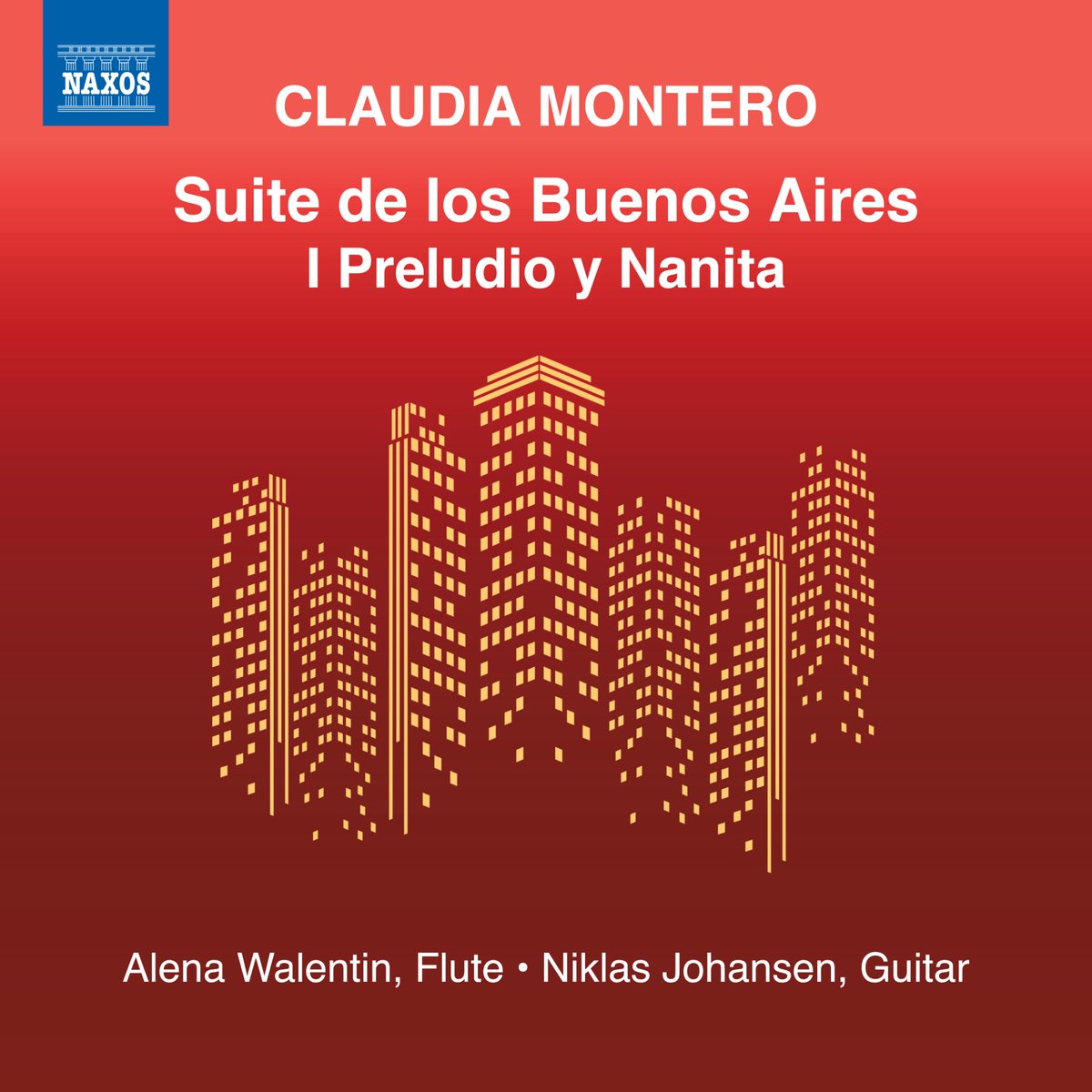 SINGLE RELEASE 🌹

Suite de los Buenos Aires by four-time Latin Grammy Award-winning composer Claudia Montero. 

Enjoy her unique and easy-listening piece - perfect for late summer. 

Recorded by <a href="/AlenaLugovkina/">Alena Walentin</a>  and Niklas Johansen.

naxos-nordic.lnk.to/MonteroSuiteBu…

#NEWonNAXOS