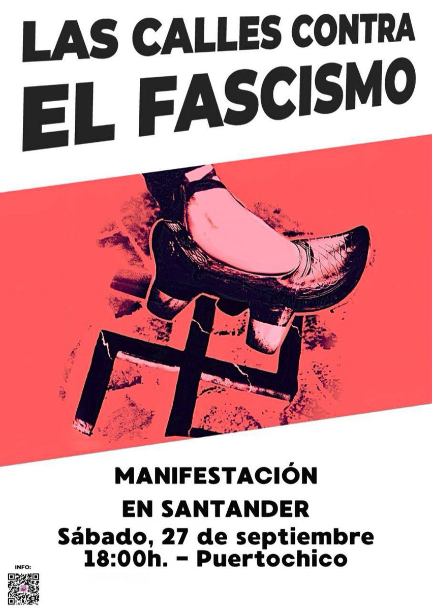 Mañana tenemos una cita importante: la manifestación contra el #GalernaFest y la ultraderecha.
🕕 Sábado 27 · 18h · Puertochico (Santander)
Es el momento de demostrar que en nuestra ciudad no caben el odio,el racismo ni el machismo. Que la cultura es vida,diversidad y solidaridad