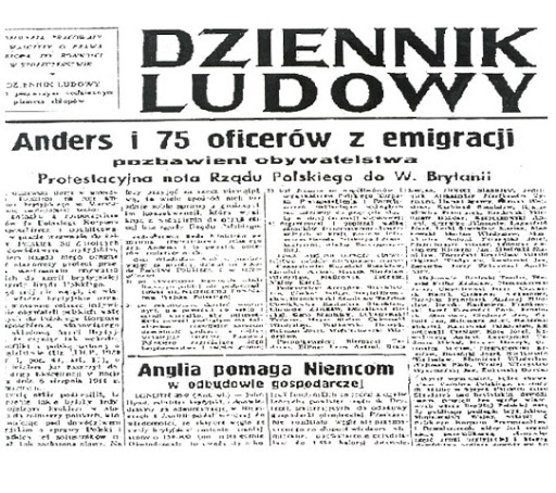 Tymczasowy Rząd Jedności Narodowej Edwarda Osóbki-Morawskiego podjął 2 uchwały.
Jedną pozbawiono obywatelstwa tylko gen. Władysława Andersa, drugą oficerów, którzy wstąpili do 🇵🇱 Korpusu Przysposobienia i Rozmieszczenia.
To uniemożliwiło im powrót do 🇵🇱.
Byli bezpaństwowcami.