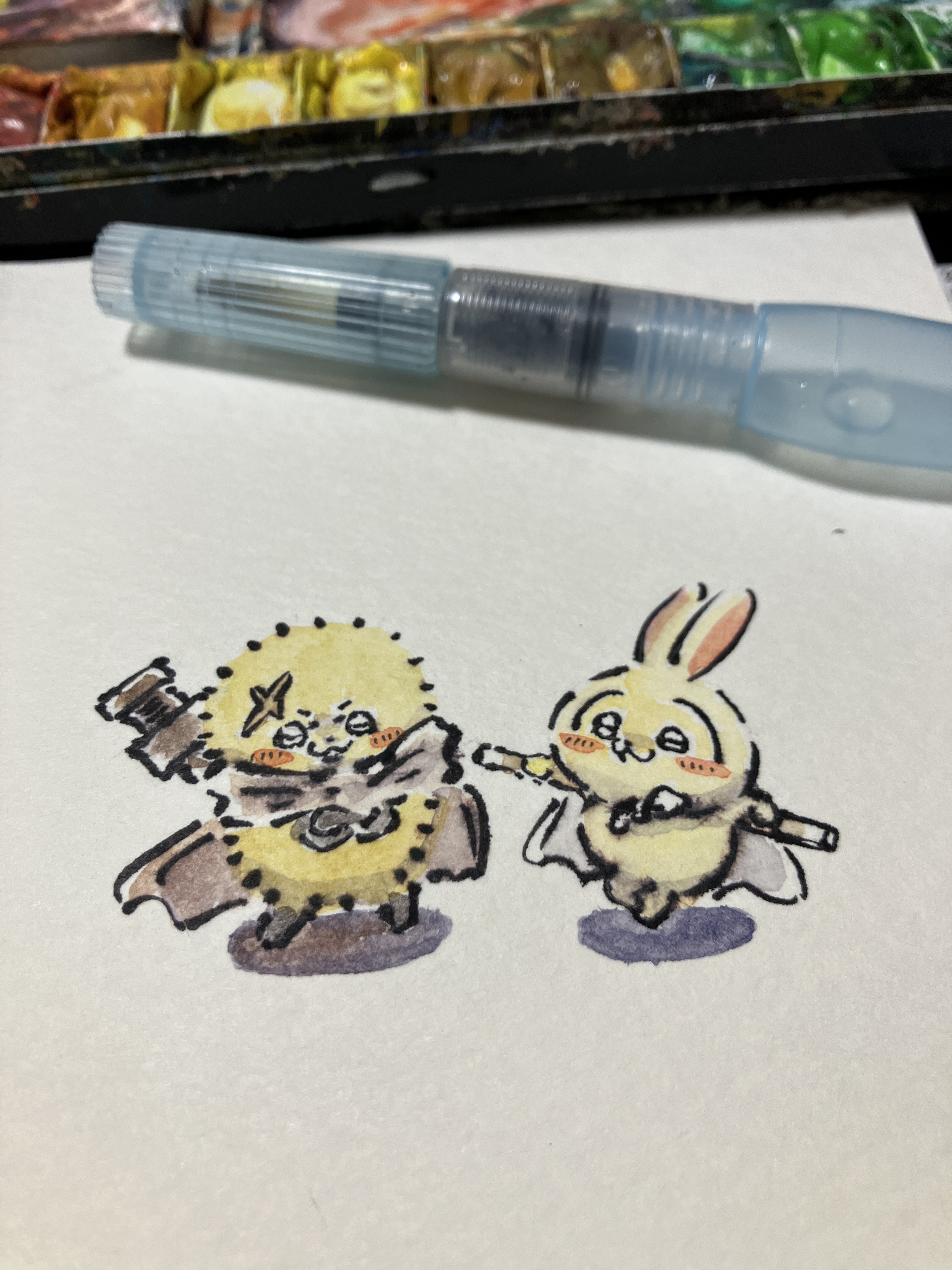風景画の白磁杯 陶磁器上絵付けの白磁屋WEBショップ｜陶磁器上絵付け材料