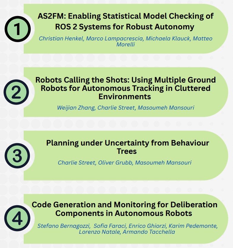 🌟 The CONVINCE Project is heading to Hangzhou 🇨🇳 for #IROS2025!
We’re proud to have 4️⃣ papers accepted on #robust &amp; #verifiable autonomy.  Read the papers👉: convince-project.eu/dissemination