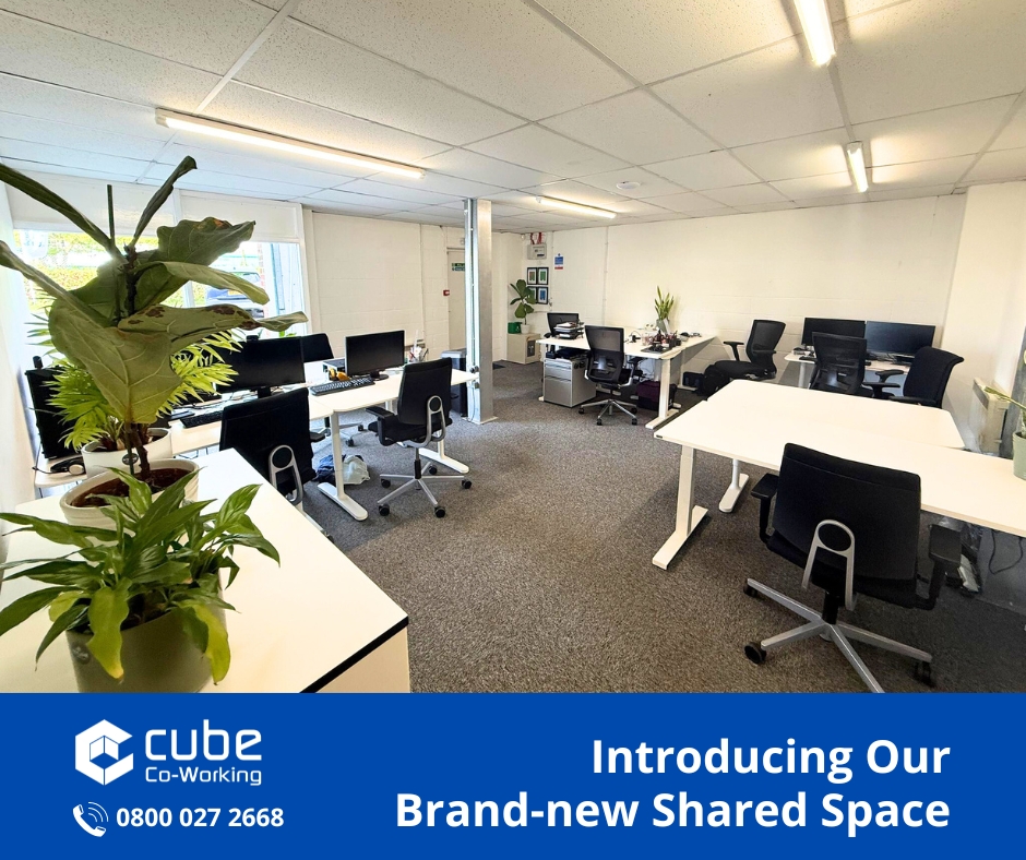 ✨Our Brand-new Shared Space Is Now Open!✨

Remember when we announced our renovation plans a little while back? Well, the wait is over! We've transformed our shared area into a smartly designed hub.

Pop in to see the changes for yourself or join the Cube community today.