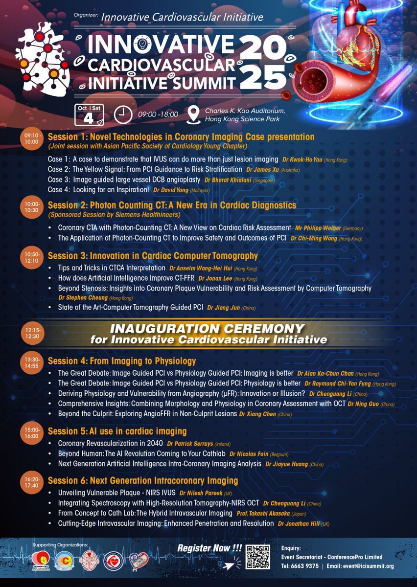 OrbusNeich's tweet photo. ๐ OrbusNeich is proud to sponsor ICI Summit 2025, happening Oct 4 in Hong Kong! A global platform for sharing breakthroughs & innovations in cardiovascular care.
๐ Scan the QR or visit https://t.co/SNC6Ynf0E0 to register!
#OrbusNeich #ICISummit2025 #SimplifyTheComplex https://t.co/8bGt0xixTo