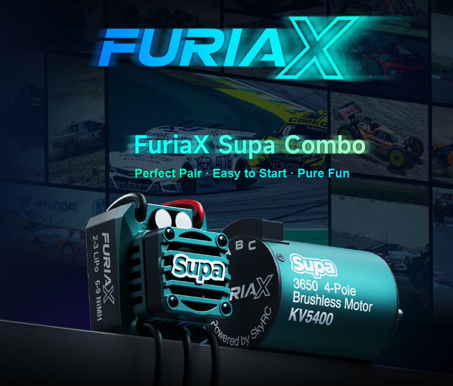 Supa Speed Rc ⚡ Speed. Power. Simplicity. SkyRC FuriaX Supa Combo packs a 60A ESC ...