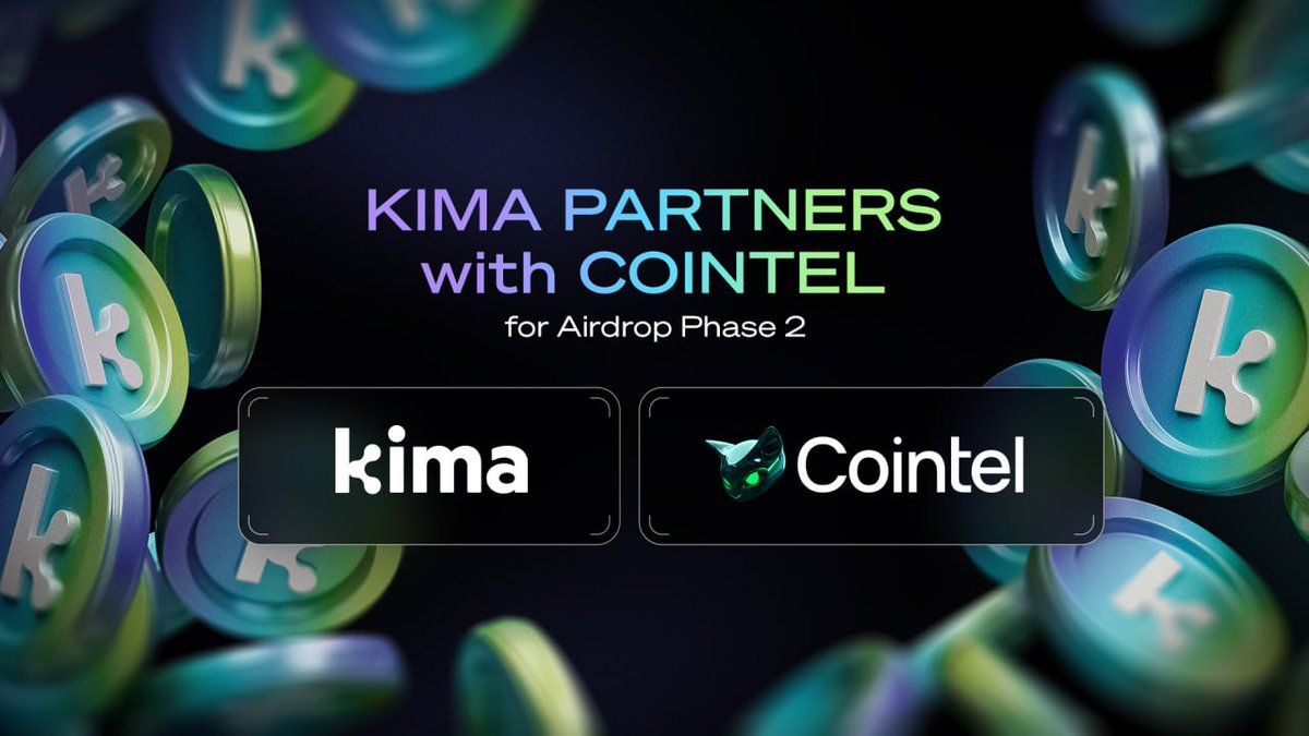 Cointel is live on Kima Airdrop Phase 2

Cointel joins <a href="/KimaNetwork/">Kima Network</a>'s latest airdrop campaign, giving the Cointel fam and frens a chance to earn $KIMA by completing simple social tasks.

Participate now: airdrop.kima.network/loyalty
