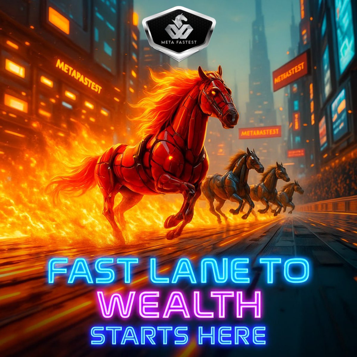 MetaFastest's tweet image. 🎮 The game that pays back.
MetaFastest turns fun into real earnings — join the race today!
👉 Start here: metaf.global
#MetaFastest #PlayToEarnFun #GameFiEcosystem #NFTCommunityPower #BlockchainGamingLife