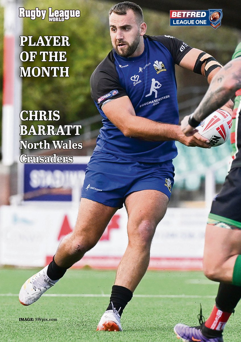 ❤️ Our Captain 

#NWCrusaders’ Chris Barratt has been named Betfred League One player of the month! 

#NothingBetter ⚔️