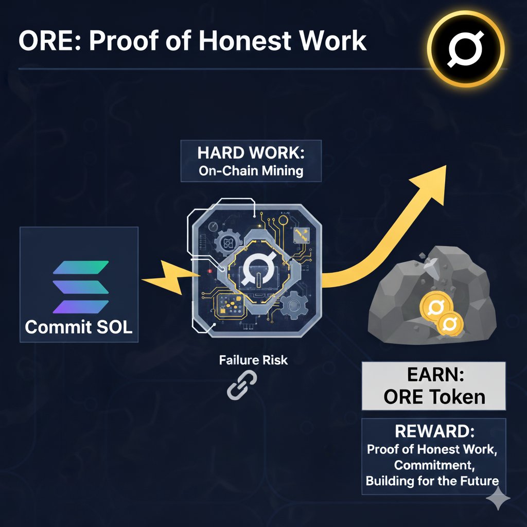 You know what I love about the new <a href="/OREsupply/">ORE</a> ? 
It's proof you're in crypto for the right reasons. 

You're not some airdrop hunter with your begging bowl outstretched or some scammer looking to steal. 

You take risk. 

You commit to the long term.

In the new $ORE every token