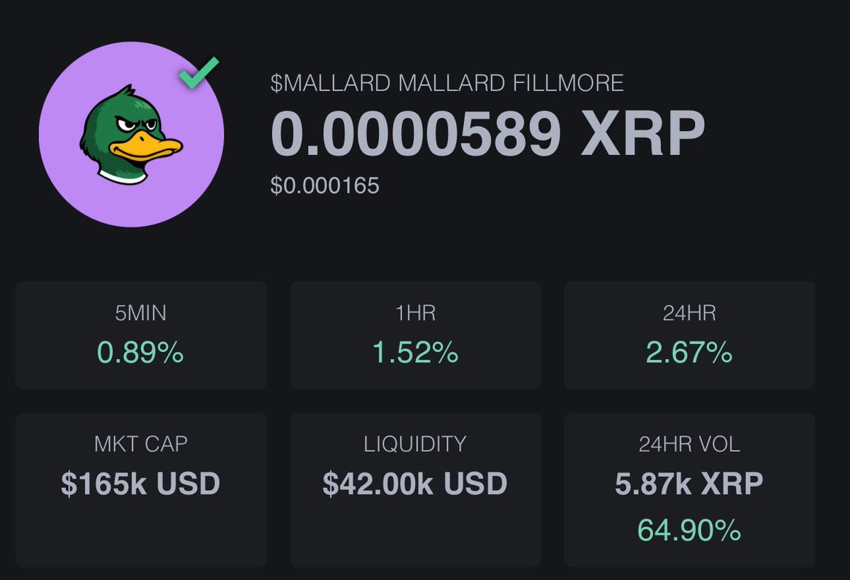 Brett_Crypto_X's tweet image. The duke is code! $MALLARD

CA: raaoPU9crbLGEFCMyh8moNH4gipsHJY3wN