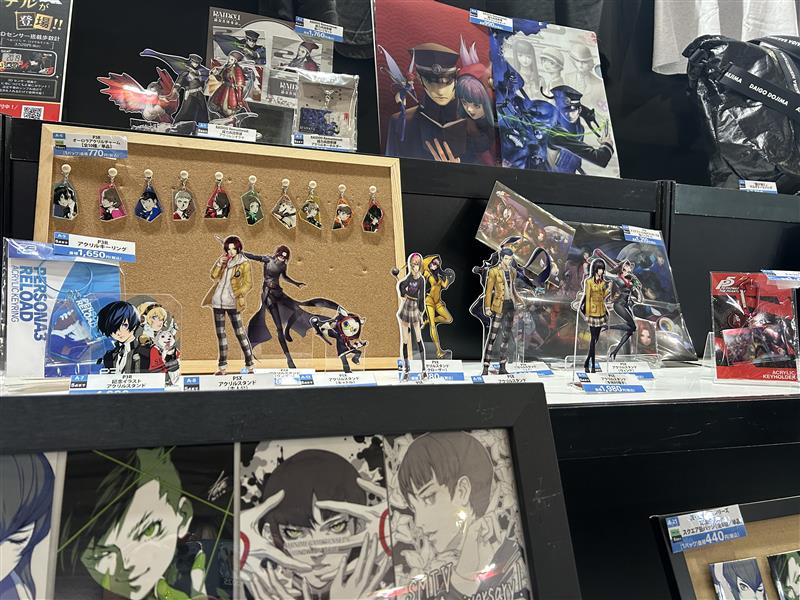 ペルソナ5 中国販売　SEGA アクリルキーホルダー　全種セット ペルソナ5 中国販売 SEGA アクリル キーホルダー 全種セット