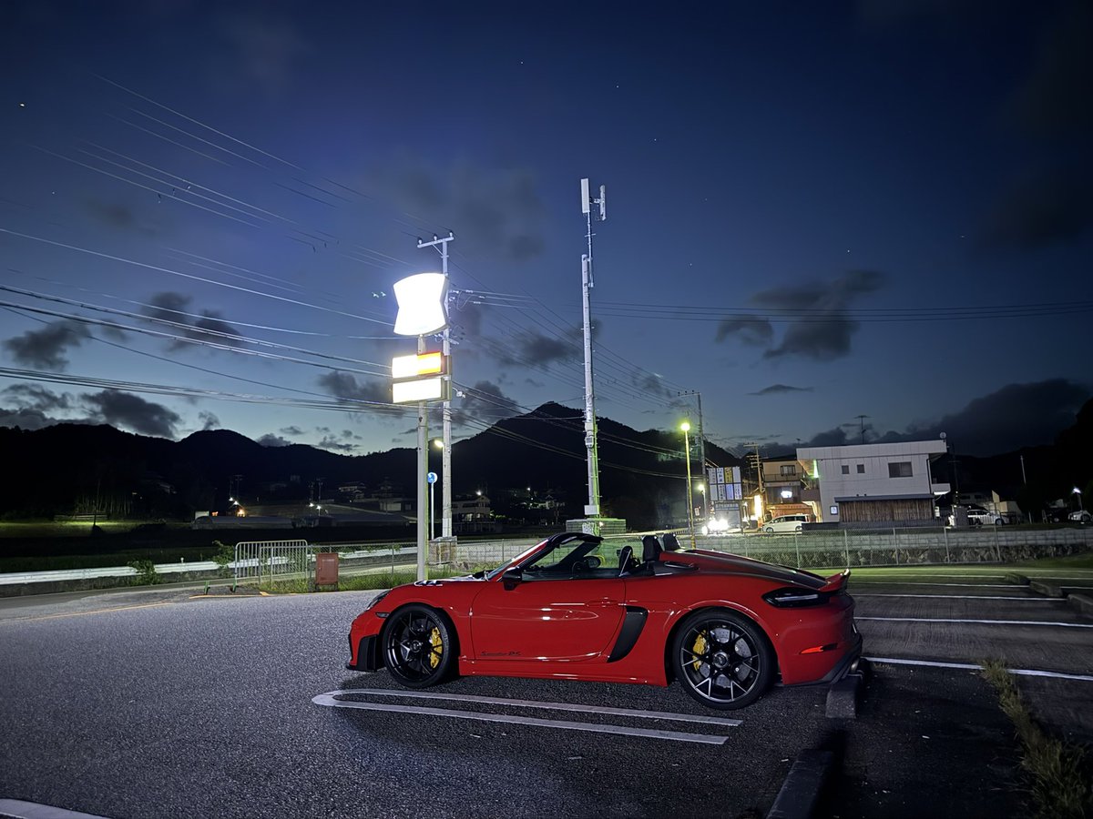 polish991's tweet image. 今日は防災設備の点検で仕事入れてなかったので夕方からドライブきました🛣️

やっとオープンにできる季節です🤗

#Porsche
#SpyderRS