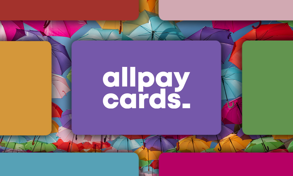 allpay cards (@allpay_cards) on Twitter photo Ready to take your card offerings to the next level?
Partner with allpay cards and gain a competitive edge in the market. 
Find out more here 👉 allpay.cards/products/ Ready to take your card offerings to the next level?
Partner with allpay cards and gain a competitive edge in the market. 
Find out more here 👉 allpay.cards/products/