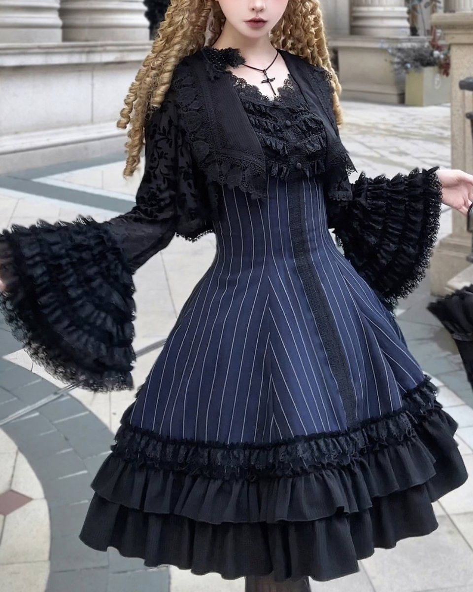 【メルローズ】ブラックベルベットノースリーブワンピース ノースリーブベルベット・ワンピース Negro(黒) (SIZE:38