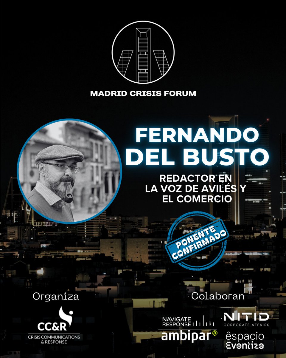Estamos a viernes. Una buena manera de planificar la próxima semana es inscribirse en la jornada de comunicación de crisis que organiza <a href="/CCR_ES/">Crisis Communications and Response</a> el martes que viene en Madrid. Yo voy de ponente, espero que eso no os desanime.