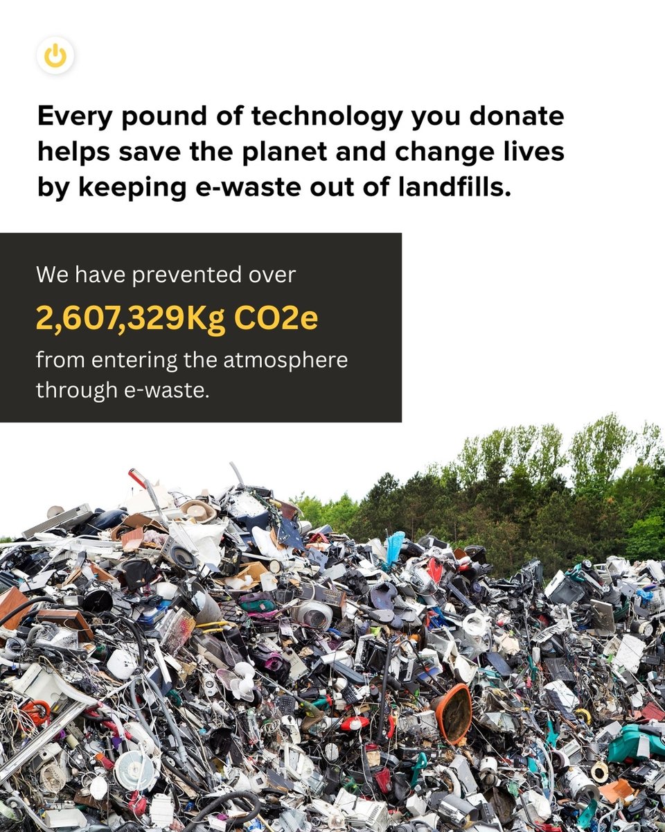 Computer_Aid's tweet image. The digital divide is widening, &amp;amp; so is E-waste, with the UK alone creating 1.6M tonnes annually. Our mission is to bridge the gap and reduce CO2e by 2M kg a year. Try &amp;amp; dispose of your electronics correctly or, better yet, reuse them.🤩

#ComputerAid  #DigitalDivide #RecycleWeek