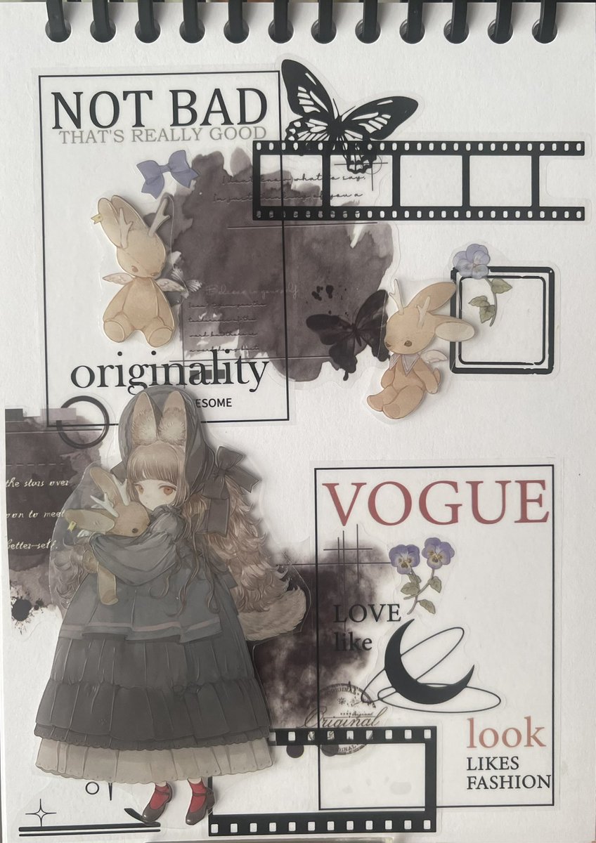 #コラージュチャレンジ 

〔146〕

#コラージュ #コラージュ初心者 #コラージュ好きな人と繋がりたい #人物ステッカー #petテープ #collage